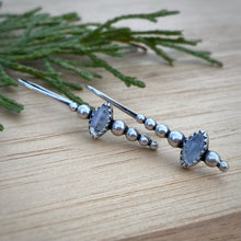 Load image into Gallery viewer, Moonstone Icicle Drop Earrings