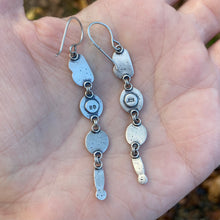 Load image into Gallery viewer, Sterling Silver BOO! Earrings