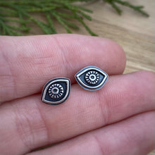 Load image into Gallery viewer, Eye Stud Earrings