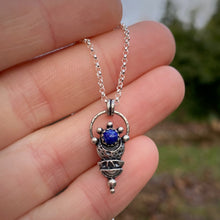 Load image into Gallery viewer, Lapis Lazuli Taper Necklace / 16”