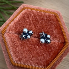 Load image into Gallery viewer, Starry Cluster Stud Earrings {B}