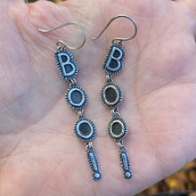 Load image into Gallery viewer, Sterling Silver BOO! Earrings