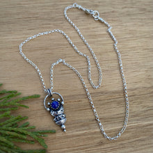 Load image into Gallery viewer, Lapis Lazuli Taper Necklace / 16”