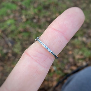 Labradorite Mixed Metal Leafy Ring / Size 7