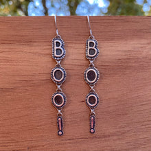 Load image into Gallery viewer, Sterling Silver BOO! Earrings