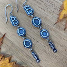 Load image into Gallery viewer, Sterling Silver BOO! Earrings