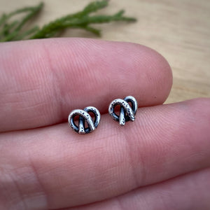 Pretzel Stud Earrings